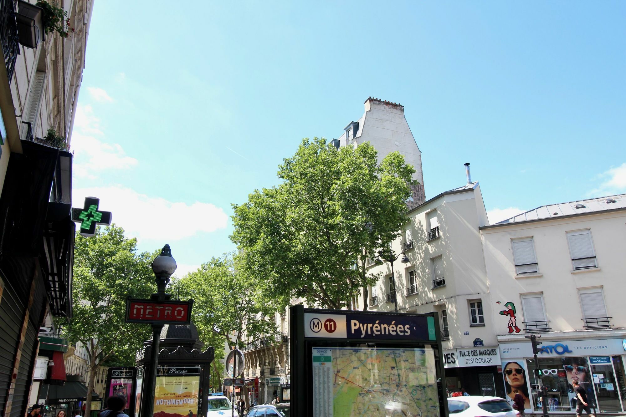 Hotel Des Pyrenees Paris Eksteriør bilde