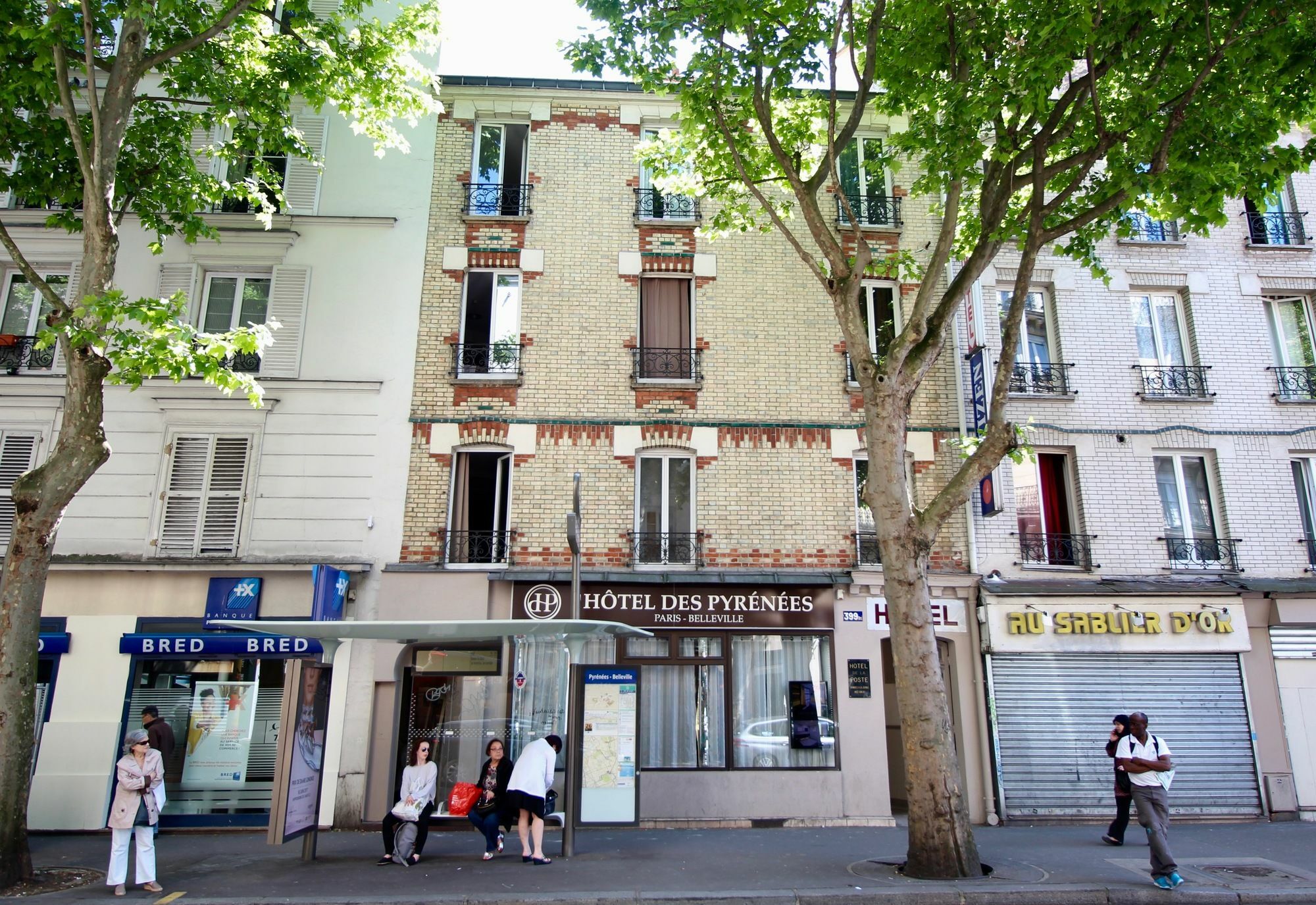 Hotel Des Pyrenees Paris Eksteriør bilde